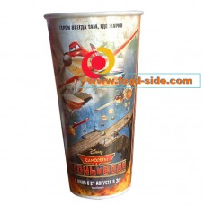 Стаканы попкорн к мультфильму «Самолеты. Огонь и вода», V24, Россия